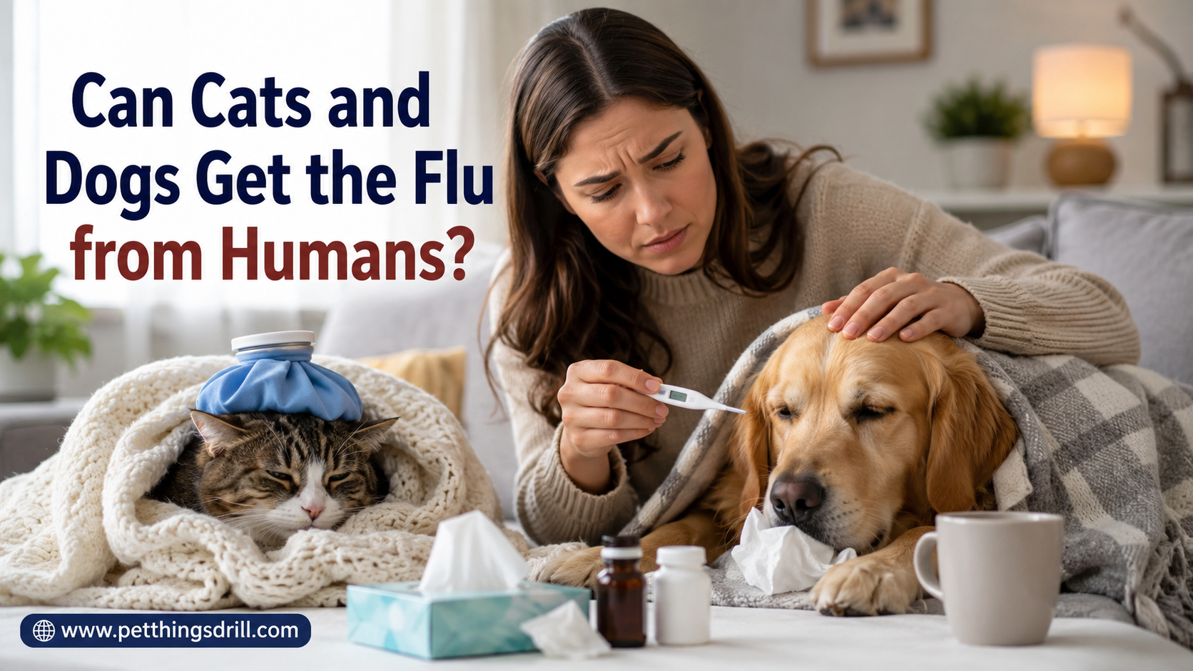can dogs and cats get flu?