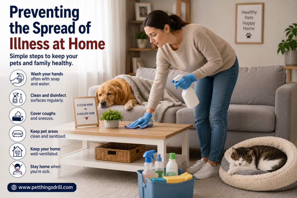 can dogs get the flu from humans