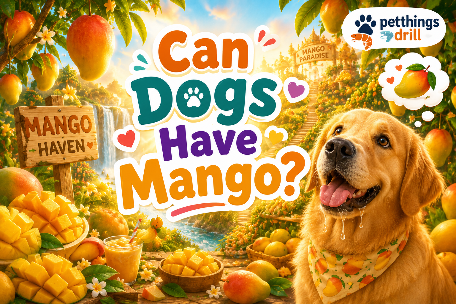 Can Dogs Have Mango