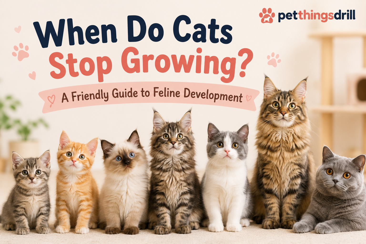 When Do Cats Stop Growing?