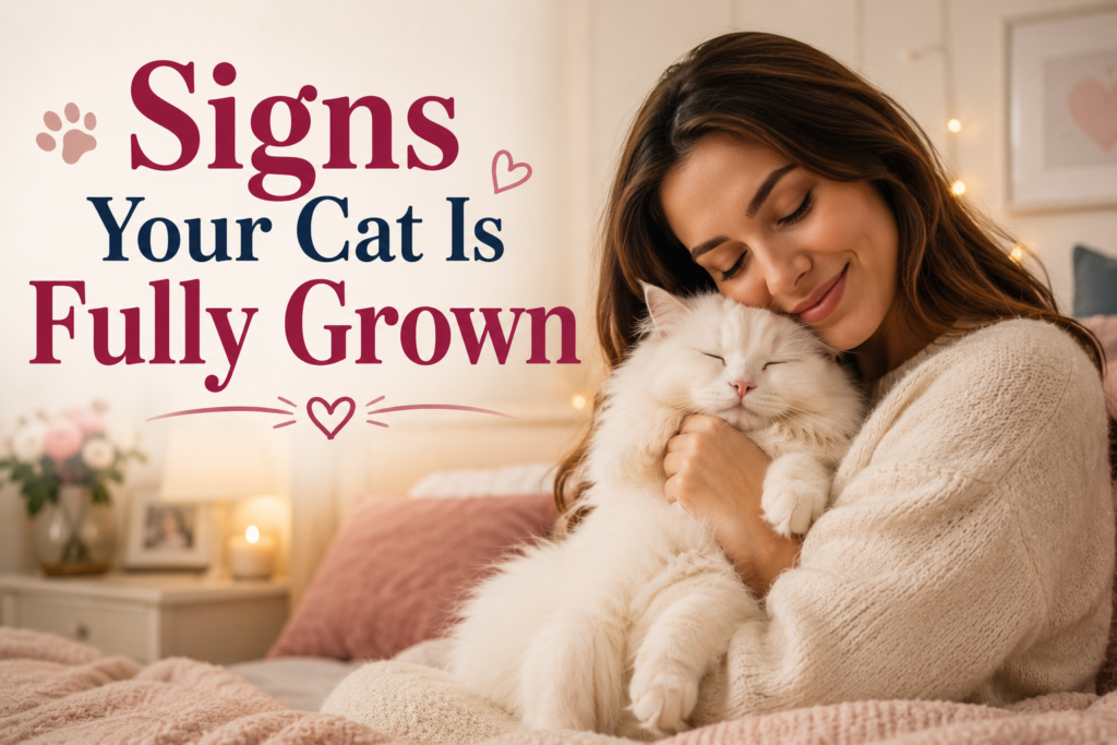 When Do Cats Stop Growing?