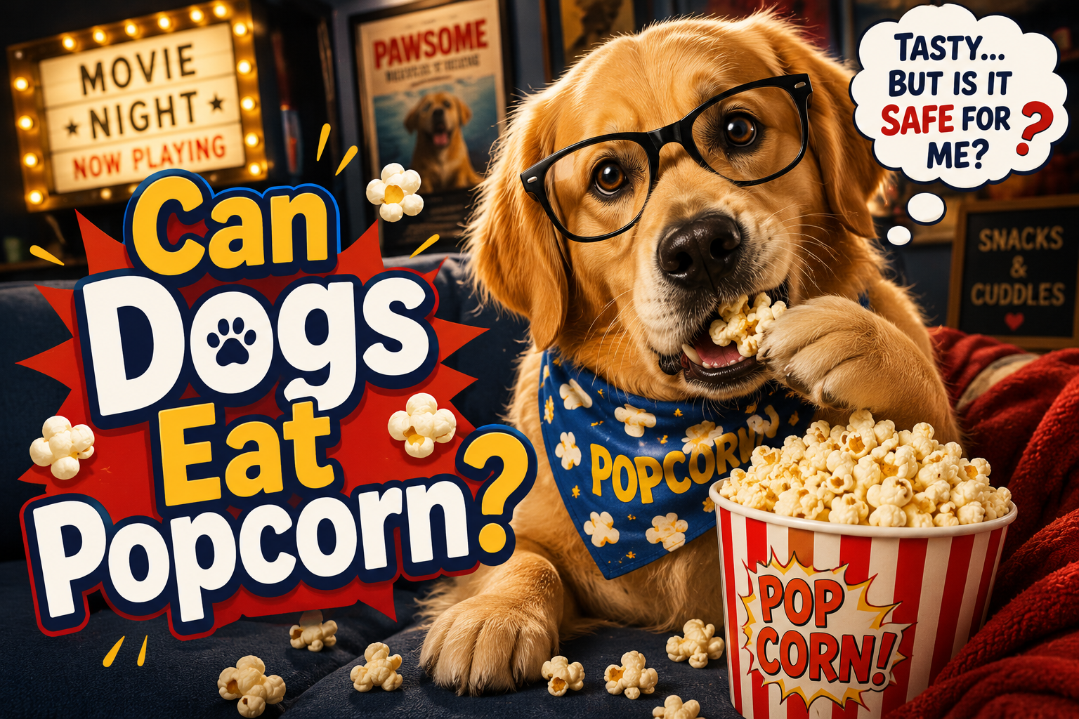 can dogs eat popcorn?
