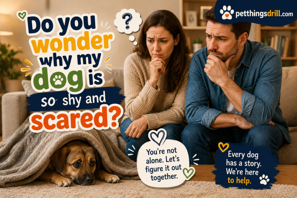 how to eliminate shyness in dogs?