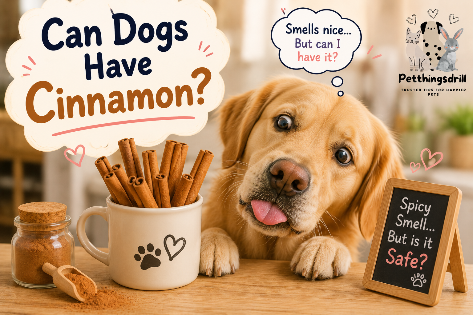 Can dogs have cinnamon?