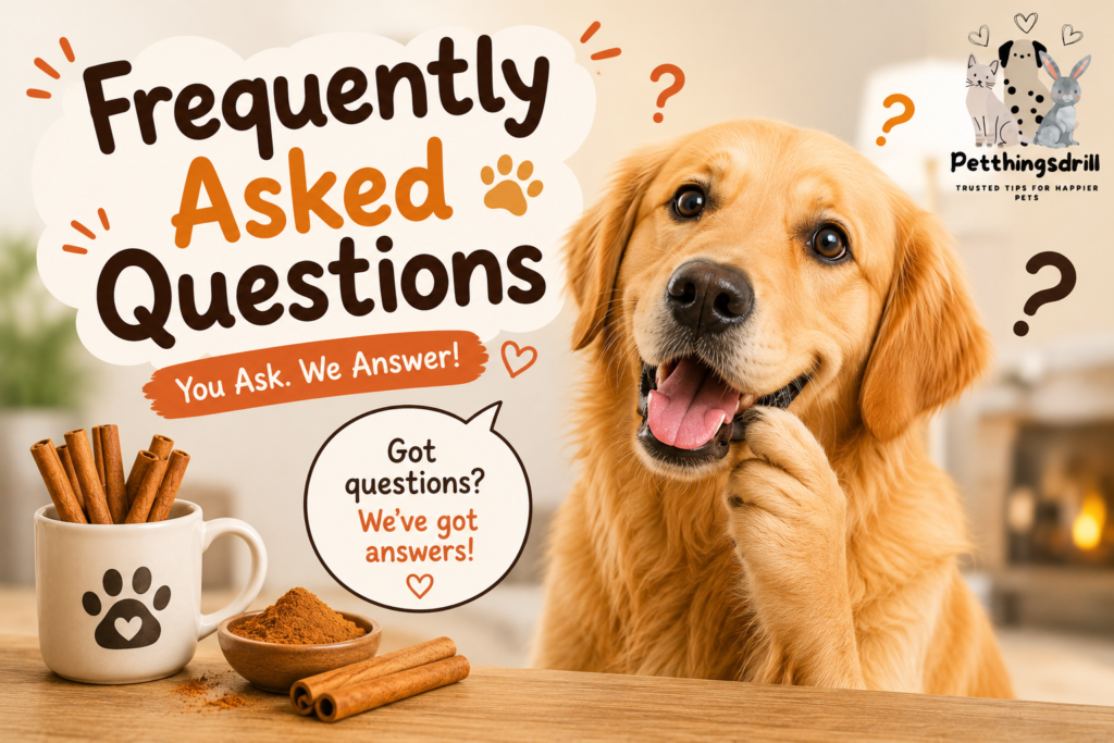 Can dogs have cinnamon?