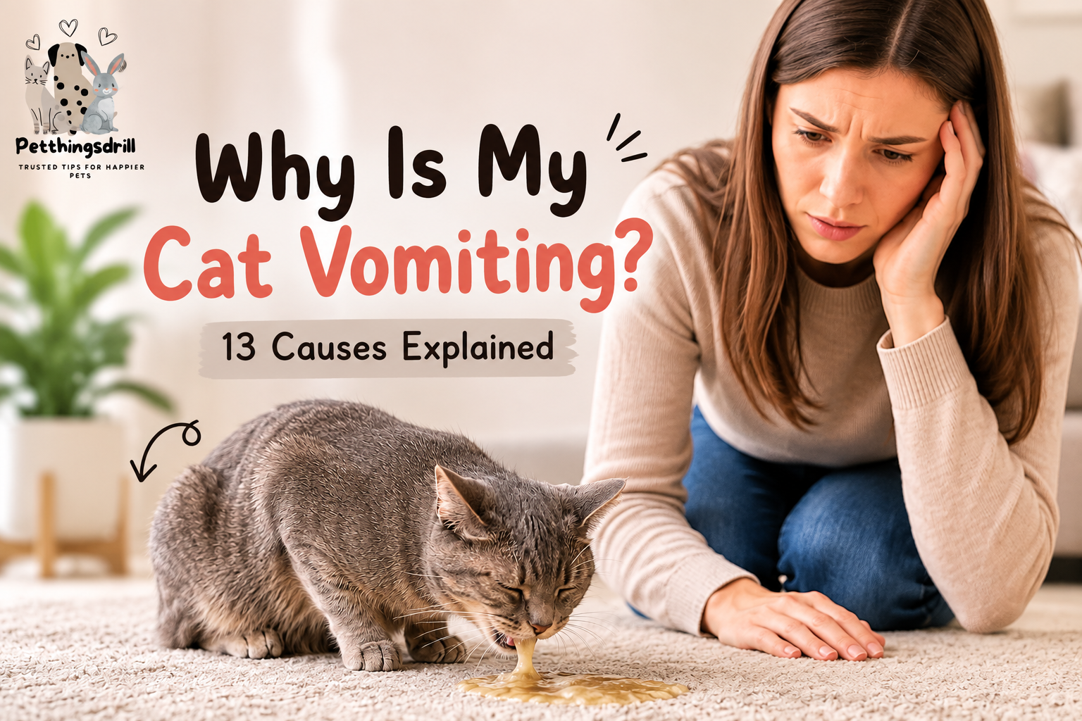 Why is my cat vomiting?