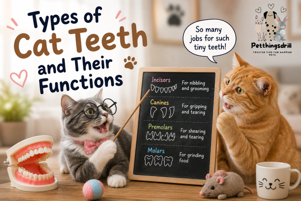  How many teeth do cats have?