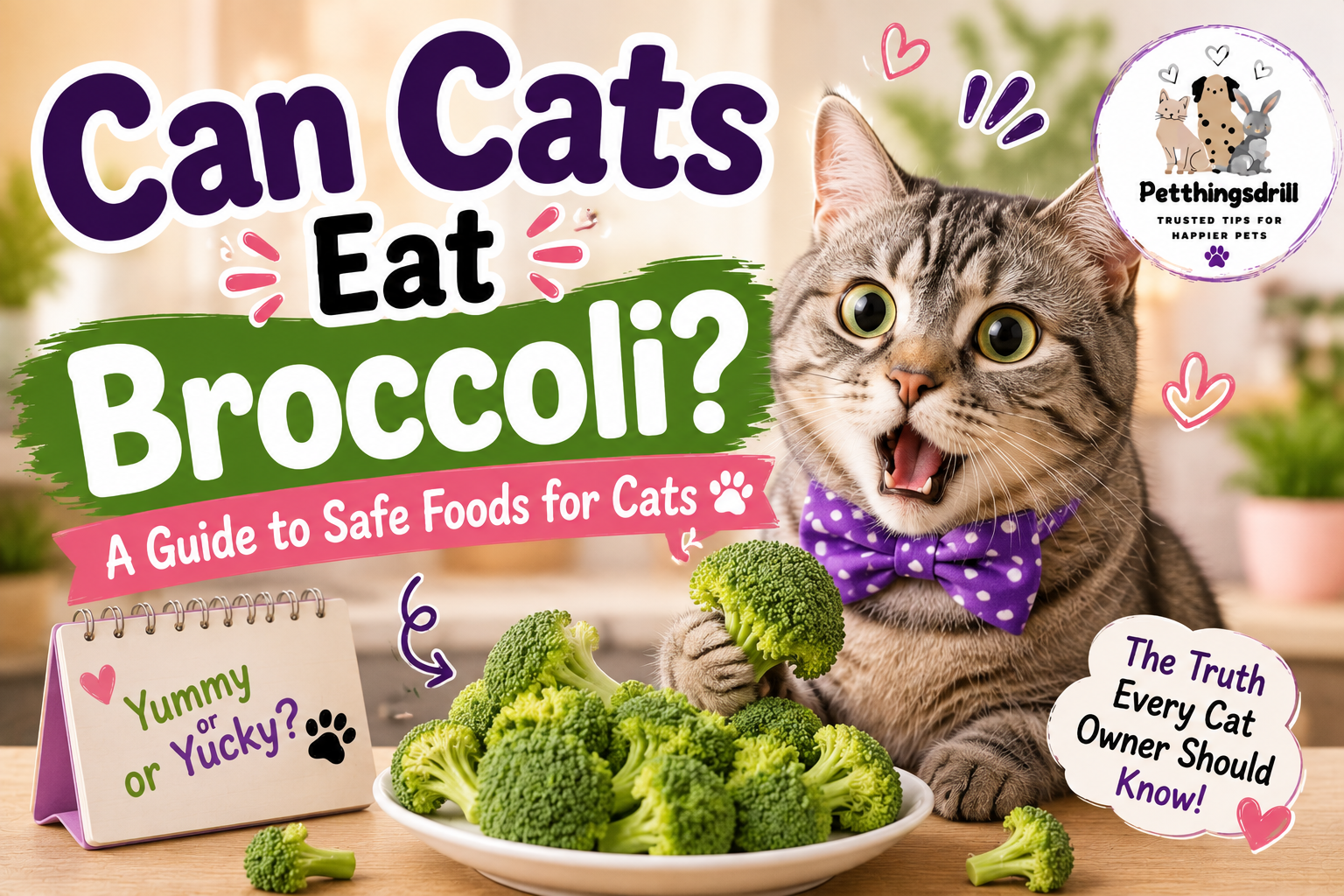 Can cats eat broccoli?